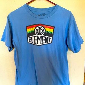 ELEMENT youth XL blue shirt sleeve t-shirt.